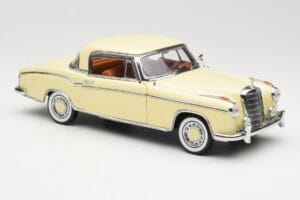 Mercedes 220 SE W128 Coupe Beige Sun Star 1:18 3562 Metall — bild 6 av 8