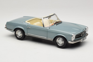 Mercedes 230 SL W113 Horizon Blue Norev 1:18 183992 Metall — bild 7 av 9