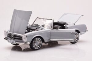 Mercedes 230 SL W113 Pagoda Grå Norev 1:18 183990 Metall — bild 2 av 8