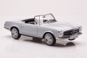 Mercedes 230 SL W113 Pagoda Grå Norev 1:18 183990 Metall — bild 6 av 8