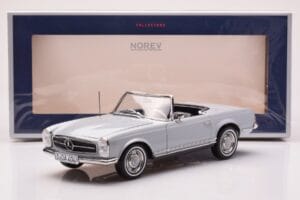 Mercedes 230 SL W113 Pagoda Grå Norev 1:18 183990 Metall — bild 8 av 8