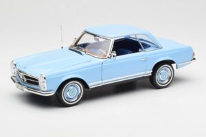 Mercedes 230 SL W113 Pagoda Horizon Blå Återförsäljarupplaga Norev 1:18 B66040633 Metall — bild 3 av 10