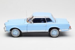 Mercedes 230 SL W113 Pagoda Horizon Blå Återförsäljarupplaga Norev 1:18 B66040633 Metall — bild 5 av 10
