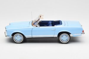 Mercedes 230 SL W113 Pagoda Horizon Blå Återförsäljarupplaga Norev 1:18 B66040633 Metall — bild 6 av 10