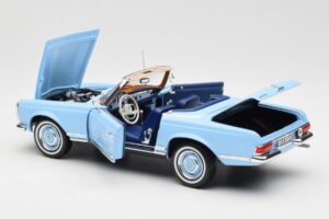 Mercedes 230 SL W113 Pagoda Horizon Blå Återförsäljarupplaga Norev 1:18 B66040633 Metall — bild 7 av 10