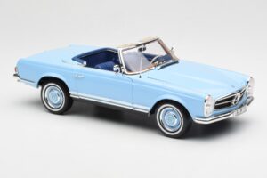 Mercedes 230 SL W113 Pagoda Horizon Blå Återförsäljarupplaga Norev 1:18 B66040633 Metall — bild 8 av 10