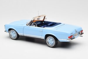 Mercedes 230 SL W113 Pagoda Horizon Blå Återförsäljarupplaga Norev 1:18 B66040633 Metall — bild 9 av 10