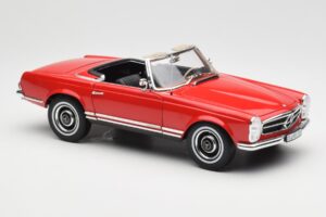 Mercedes 230 SL W113 Pagoda Röd Norev 1:18 B660640596 Metall — bild 6 av 8