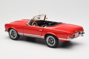 Mercedes 230 SL W113 Pagoda Röd Norev 1:18 B660640596 Metall — bild 7 av 8