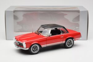 Mercedes 230 SL W113 Pagoda Röd Norev 1:18 B660640596 Metall — bild 8 av 8