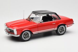 Mercedes 230 SL W113 Pagoda Röd Norev 1:18 B660640596 Metall
