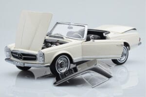 Mercedes 230 SL W113 Pagoda Vit Begränsad Upplaga Norev 1:18 183768 Metall — bild 2 av 9