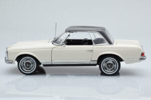 Mercedes 230 SL W113 Pagoda Vit Begränsad Upplaga Norev 1:18 183768 Metall — bild 5 av 9