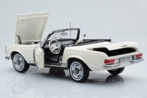 Mercedes 230 SL W113 Pagoda Vit Begränsad Upplaga Norev 1:18 183768 Metall — bild 6 av 9