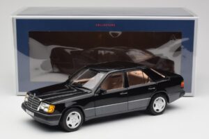 Mercedes 230E W124 AMG Wheels Svart Limited Edition Norev 1:18 183950 Metall — bild 12 av 12