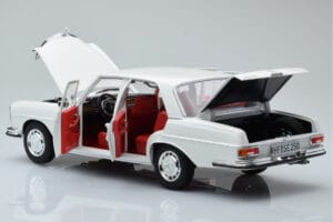 Mercedes 250 SE W108 Vit Begränsad Upplaga Norev 1:18 183763 Metall — bild 5 av 8