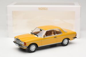 Mercedes 280 CE C123 Sahara Yellow Norev 1:18 183985 Metall — bild 6 av 6