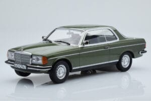 Mercedes 280 CE W123 Coupe Grön Norev 1:18 183704 Metall
