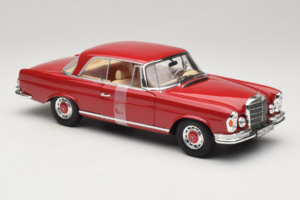 Mercedes 280 SE Coupe Röd Norev 1:18 183527 Metall — bild 4 av 6