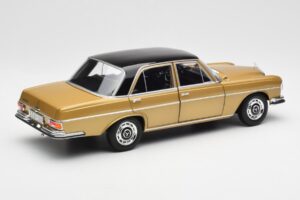 Mercedes 280 SE W108 Beige Återförsäljarupplaga Norev 1:18 B66040680 Metall — bild 3 av 8