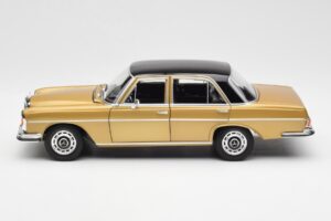 Mercedes 280 SE W108 Beige Återförsäljarupplaga Norev 1:18 B66040680 Metall — bild 4 av 8
