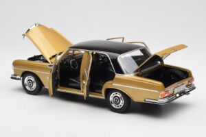 Mercedes 280 SE W108 Beige Återförsäljarupplaga Norev 1:18 B66040680 Metall — bild 5 av 8