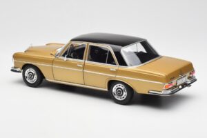 Mercedes 280 SE W108 Beige Återförsäljarupplaga Norev 1:18 B66040680 Metall — bild 7 av 8