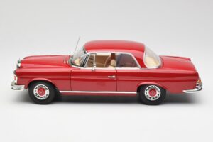 Mercedes 280 SE W108 Röd Norev 1:18 193527 Metall — bild 4 av 8