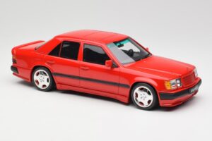 Mercedes 300E W124 6.0 AMG Signal Röd Otto 1:18 OT1104 Resin — bild 4 av 6