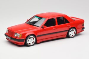 Mercedes 300E W124 6.0 AMG Signal Röd Otto 1:18 OT1104 Resin