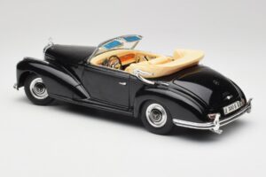 Mercedes 300 S W188 Cabriolet Svart Tchibo 1:18 36782 Metall — bild 7 av 8