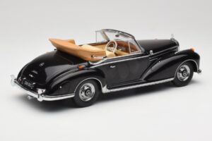Mercedes 300 SC W188 Cabriolet Svart KK-Scale 1:18 KKDC180941 Metall — bild 2 av 6