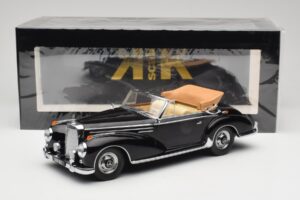 Mercedes 300 SC W188 Cabriolet Svart KK-Scale 1:18 KKDC180941 Metall — bild 6 av 6