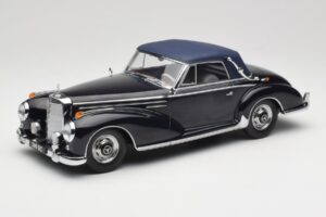Mercedes 300 SC W188 Cabriolet Softtop Mörkblå KK-Scale 1:18 KKDC180944 Metall