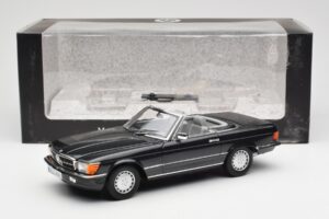 Mercedes 300 SL R107 Svart Pearl Återförsäljarupplaga Norev 1:18 B66040678 Metall — bild 10 av 10