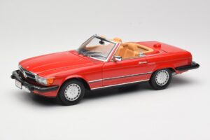 Mercedes 300 SL R107 Röd Norev 1:18 B66040623 Metall