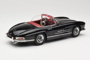 Mercedes 300 SL W198 Roadster Svart Minichamps 1:18 180039036 Metall — bild 3 av 8