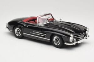 Mercedes 300 SL W198 Roadster Svart Minichamps 1:18 180039036 Metall — bild 6 av 8