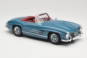 Mercedes 300 SL W198 Roadster Blå Minichamps 1:18 180039035 Metall — bild 6 av 8