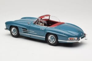Mercedes 300 SL W198 Roadster Blå Minichamps 1:18 180039035 Metall — bild 7 av 8