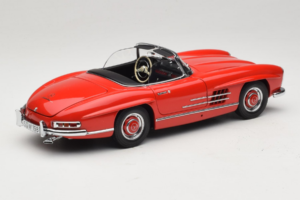 Mercedes 300 SL Roadster Röd Minichamps 1:18 180039031 Metall — bild 3 av 8