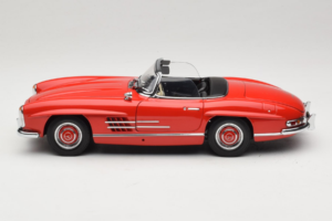 Mercedes 300 SL Roadster Röd Minichamps 1:18 180039031 Metall — bild 4 av 8