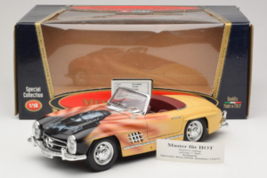 Mercedes 300 SL Roadster Rosemarie Muster Begränsad Upplaga 18/27 Bburago 1:18 3023-M1 Metall — bild 8 av 8