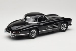 Mercedes 300 SL W198 Roadster With Hardtop Svart Minichamps 1:18 180039040 Metall — bild 3 av 8