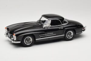 Mercedes 300 SL W198 Roadster With Hardtop Svart Minichamps 1:18 180039040 Metall