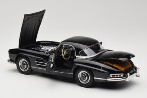 Mercedes 300 SL W198 Roadster With Hardtop Svart Minichamps 1:18 180039040 Metall — bild 5 av 8
