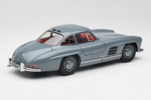Mercedes 300 SL W198 Graphite Grå Minichamps 1:18 180039005 Metall — bild 3 av 8