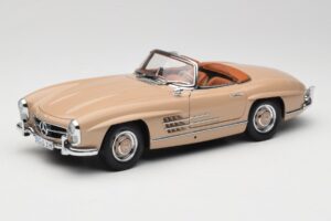 Mercedes 300 SL W198 Roadster Ljusbrun Minichamps 1:18 180039032 Metall