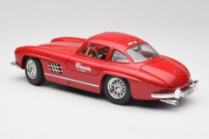 Mercedes 300 SL W198 Red Metallic Bburago 1:18 3013-M1 Metall — bild 7 av 8