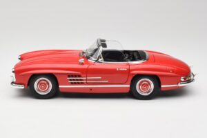 Mercedes 300 SL W198 Roadster Röd Med Hardtop Minichamps 1:18 180039041 Metall — bild 4 av 8